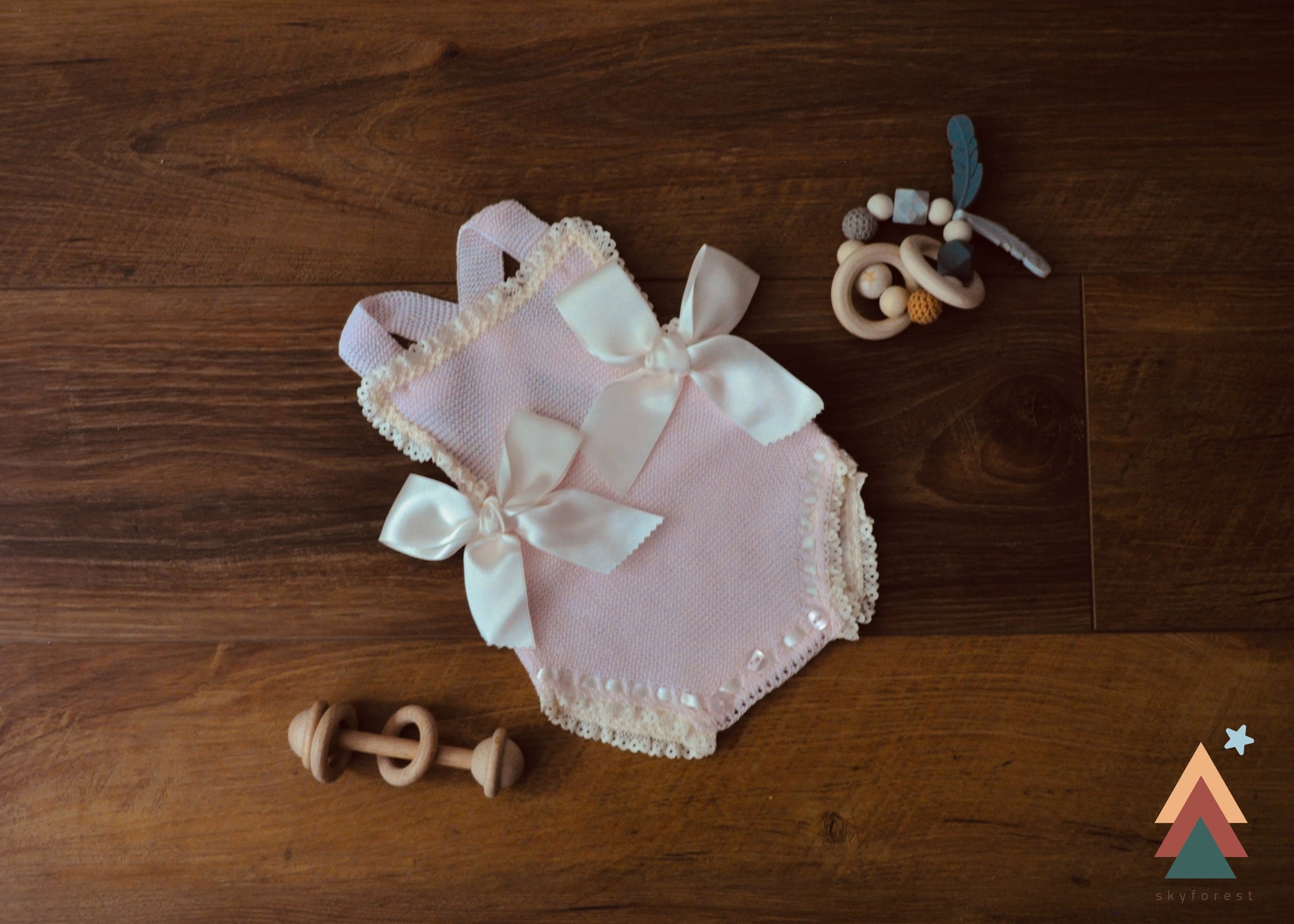 Newborn Girl Coming Home Outfit, baby blue baby Romper, Baby girl take home romper